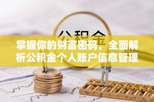 老城掌握你的财富密码，全面解析公积金个人账户信息管理与优化