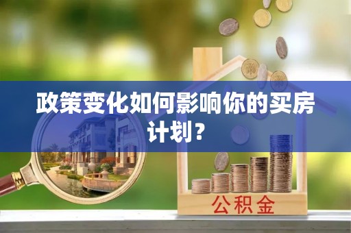 老城政策变化如何影响你的买房计划？