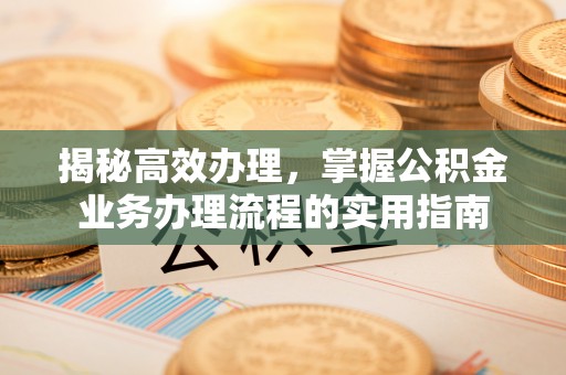 老城揭秘高效办理，掌握公积金业务办理流程的实用指南