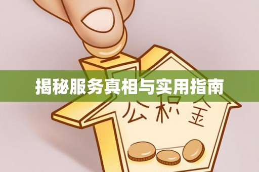 老城揭秘服务真相与实用指南