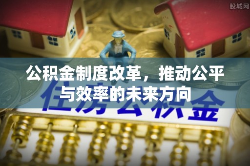 老城公积金制度改革，推动公平与效率的未来方向