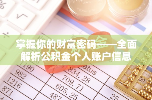 老城掌握你的财富密码——全面解析公积金个人账户信息